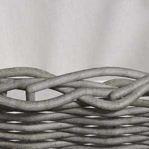 Panier à bois de chauffage tissé Gray Willow 23,6''x15,7''x11'' avec poignées de transport - Product Image 5