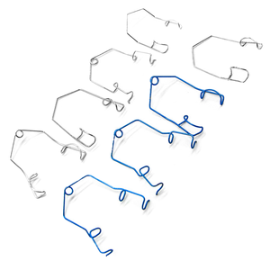 Retracteur chirurgical ophtalmique à fil, à usage unique, spéculum manuel fermé en acier et titane par Med Innovations - Product Image 6