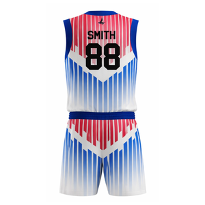Uniforme de Baloncesto Personalizado OEM, Conjunto de Camiseta y Pantalones Cortos de Baloncesto de Secado Rápido para Equipos - Product Image 3