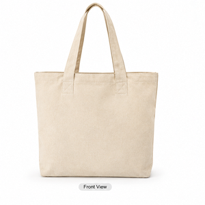 Sac fourre-tout en toile personnalisé, tissu de qualité supérieure, réutilisable, idéal pour les commandes en gros et en vrac - Product Image 1