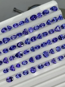 พลอยแทนซาไนต์ธรรมชาติ AA เกรดพรีเมียมหายาก สีฟ้าเหลือบรุ้ง ขนาด 0.5-1.5 กะรัต ผ่านการรับรองจากผู้ตรวจสอบอิสระ ผ่านการอบความร้อน - Product Image 5