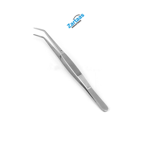 Pinzas Dentales de Acero Inoxidable de Alta Calidad, Lisas, de 15 cm, Fabricante y Exportador de Instrumentos Dentales - Product Image 1
