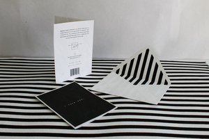 Elegant Greeting <b>Cards</b> For Different Occasions Made Of Recycled Cotton Handmade Paper Screen Printed On The <b>Card</b> & Envelops - Product Image 3