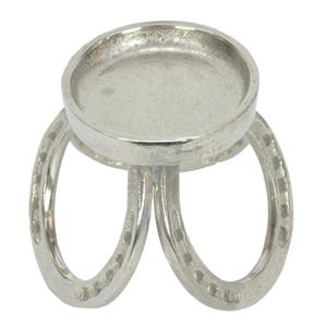 Portavelas Portátil Fácil de Transportar, Hecho a Mano, Estilo Ecuestre, Portavelas con Forma de Herradura, Decoración de Mesa, Centro de Mesa para Sala de Estar - Product Image 3