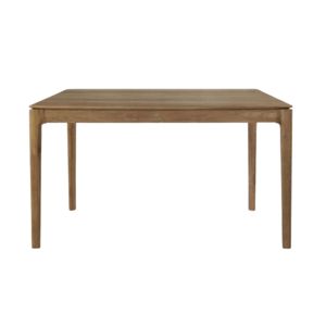 Mesa de Comedor Moderna Escandinava, Duradera, Ecológica, Impermeable, de Madera, Rectangular, Diseño Estable de Madera Maciza, Muebles para el Hogar 4 - Product Image 1