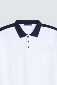 T-shirt Homme Tricoté de Haute Qualité 95% Coton 5% Spandex, Broderie Lettres Vintage, Respirant, Personnalisé, Coupe Slim Décontractée pour l'Été - Product Image 4
