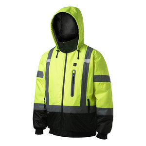 OEM ODM Service Waterproof Work Wear <b>Jacket</b> For Unisex New Arrival Reflective Strap Winter Wear <b>Jacket</b> For <b>Workers</b> - Product Image 1