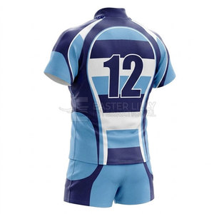 Colección de Ropa Deportiva Profesional para Equipos, Uniforme de Rugby con Tela Ligera de Secado Rápido y Comodidad para Partidos de Club - Product Image 2