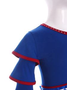 6-16 personalizado al por mayor niños entrenamiento Dancewear niñas Cosplay lentejuelas etapa danza rendimiento desgaste danza del vientre traje - Product Image 2