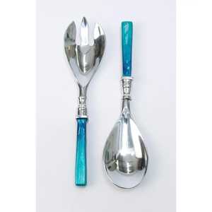 Stainless Steel Flatware <b>Spoon</b> With Resin Handle for Home Salad <b>Serving</b> <b>Spoon</b> and Dinner <b>Spoon</b> With Best Quality for Hotel - Product Image 4