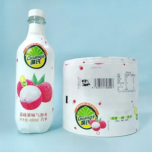 GH-Printing Chinesischer Lieferant Verpackung PVC-Schrumpf schlauche tikett für Orangensaft flasche