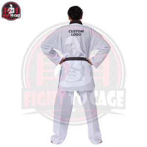 Uniforme de Taekwondo de una sola pieza en color sólido, el más nuevo en tallas grandes, el más vendido, crea tu propio traje de Taekwondo - Product Image 4