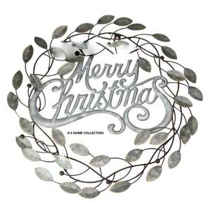 <b>Star</b> Shaped Design Christmas Ornament Double Sided Iron Frame Blank Sublimation Highest Quality <b>Hanging</b> Wreaths - Product Image 2