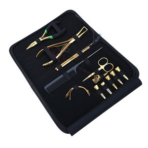 Kit d'outils professionnel pour extensions capillaires avec pince à sertir 3 trous, pince à retirer les micro-perles, peigne à queue, boucle de fil et ensemble de doigts de séparation - Product Image 1