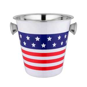 Stainless Steel Wine & Ice Bucket <b>Coolers</b> & <b>Chillers</b> Colorful & Stylish Wine <b>Coolers</b> - Product Image 3