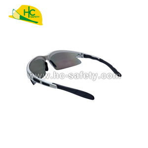 HC906 <b>Frameless</b> Safety Glasses UV400 Clear Polycarbonate Lenses Comfortable Protective Eyewear for Workplace Safety - Product Image 3