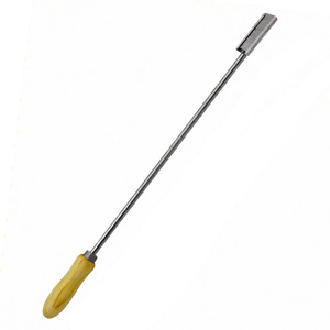 Juego de 3 limas dentales equinas con mango de madera ajustable (ángulo ascendente y descendente, recto), instrumentos veterinarios para el cuidado dental equino - Product Image 2