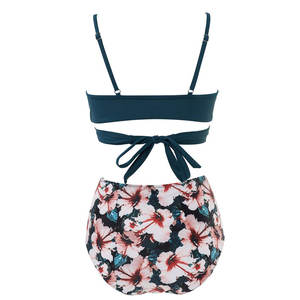 Conjunto de Bikini Sublimado para Mujer, Tendencia Actual, Totalmente Personalizado, Ligero, Fácil de Usar, Transpirable y Cómodo - Product Image 3