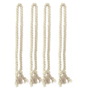 Cotton Rope Curtain Buckle Holdbacks Curtain Factory Direct Sales Modern Rope Curtain Ticback Holder Top Prices - Product Image 1