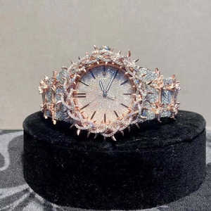 Reloj Mecánico de Alta Calidad con Diamantes VVS Moissanite, Estilo Hip-Hop con Cristales de Zafiro, Aprobado por el Probador de Diamantes - Product Image 2