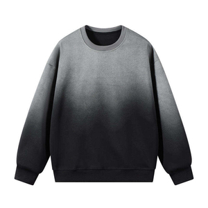 Sudadera de algodón con efecto lavado ácido, directamente de fábrica, suministro al por mayor personalizado para tiendas en línea estadounidenses - Product Image 1