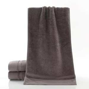 Serviette de toilette en coton de haute qualité, épaisse et douce, pour usage quotidien, hôtel, spa, commandes en gros, couleur unie - Product Image 2