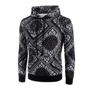 Sweat-shirts à capuche pour hommes, grande taille, hiver, broderie, sublimation, logo personnalisé, écologiques, durables, streetwear - Product Image 1