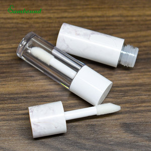 Flacon de fond de teint rond en PET imprimé en 3D sur mesure par le fabricant, 6 ml, pour gloss et liquide de contour, distributeur OEM - Product Image 3