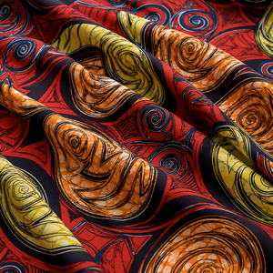 Tela de Algodón con Estampado Africano de Alta Calidad y Ecológica, Textil Ankara, Tela con Estampado Batik, Color Personalizado, para Bolsos Artesanales de Mujer y Hombre - Product Image 4
