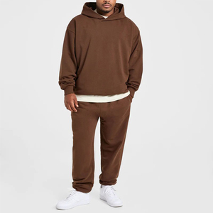 Sudadera con Capucha para Hombre, Diseño con Bolsillo a Prueba de Viento, Ajuste Holgado y Cómodo, Color Sólido, Logotipo Frontal OEM, Venta al Por Mayor - Product Image 2