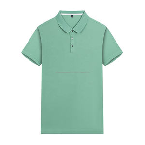 Polo à manches courtes pour homme en polyester à séchage rapide, personnalisable avec logo, idéal pour la promotion d'équipes - Product Image 1