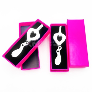Boîte rose RMI pour pince à épiler à sourcils individuelle, emballage personnalisé en forme de cœur, nouveau design, ensemble de pinces à épiler à sourcils. - Product Image 6