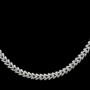 Hot Selling Pass Diamond <b>Tester</b> 8mm/10mm/12mm Iced Out Hip Hop VVS1 Moissanite Cuban Link Chain - Product Image 3