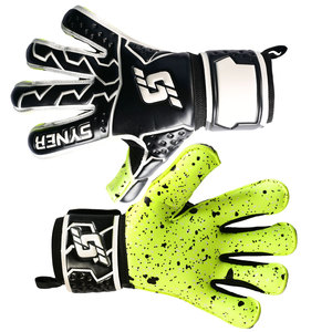 Nuevos guantes de portero listos para enviar, para entrenamiento, de nivel medio, con palma de látex alemán, para niños, guantes de fútbol. - Product Image 6