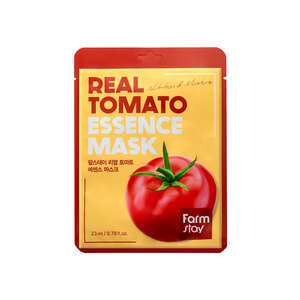 Mascarilla Facial Farmstay Real Tomato Essence, 10 Unidades, Fórmula Herbal Hidratante - Product Image 1
