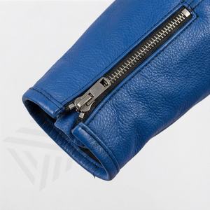 Veste de moto en cuir véritable pour homme de qualité supérieure, nouvelle arrivée, vestes de moto d'hiver, protections amovibles, personnalisables - Product Image 6