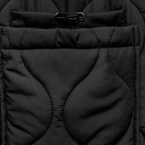 Chaleco Acolchado Sin Mangas de Color Sólido para Hombre, Ropa de Abrigo Informal de Invierno, 100% Poliéster, Impresión de Logotipo Personalizado, Resistente al Viento y Transpirable - Product Image 4