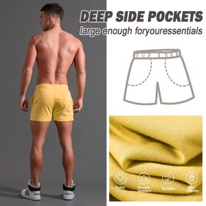 Pantalones Cortos Deportivos para Hombre, Pantalones Cortos de Algodón para Fisicoculturismo, Pantalones Cortos Deportivos para Gimnasio - Product Image 6