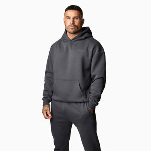 Ensemble de survêtement pour homme, léger, respirant et confortable, couleur unie, avec sweat à capuche et pantalon, collection Printemps 2025 - Product Image 3