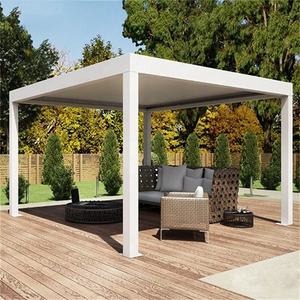 Pérgola de Aluminio de Diseño Moderno para Jardín, Pérgola Cuadrada de Tubo de Aluminio para Exteriores - Product Image 6