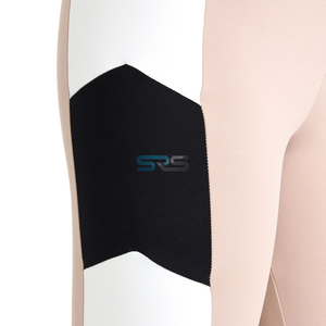Leggings de Yoga Elásticos de Alta Calidad para Mujer, Cintura Alta, Transpirables, de Secado Rápido, Tejido Fino, Verano, Logotipo Personalizado, Fitness, Deporte - Product Image 3