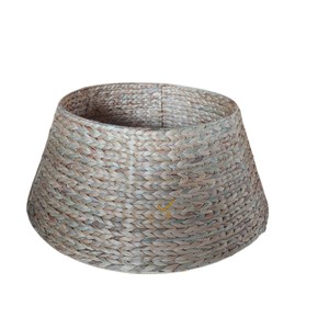 Cesta de collarín para árbol de Navidad tejida a mano, ecológica, anillo base para falda de árbol, para decoración navideña del hogar - Product Image 1