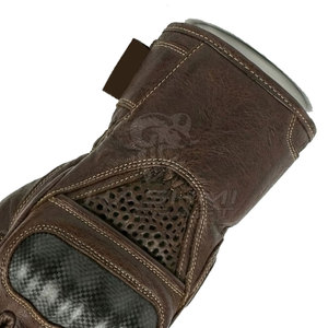 Gants de motard confortables et respirants pour l'extérieur, avec support de sécurité, sangle de poignet réglable et paume antidérapante - Product Image 5
