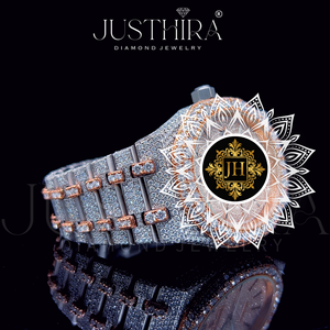 Nuevo Reloj Analógico de Acero Inoxidable para Hombre, con Diamantes de Imitación, Cristal de Moissanita VVS, Resistente al Agua 3BAR, Superventas 2026 - Product Image 3