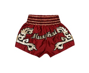 Shorts de boxe brodés tendance, logo personnalisé, shorts de Muay Thai pour hommes, shorts de boxe imprimés pour hommes, shorts de MMA - Product Image 2