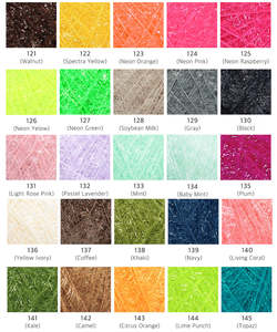 Hilo de ganchillo hecho a mano YARNA High Luffa (80g), tacto suave, duradero, lavable, para spa en casa, hilo para depilación corporal, belleza natural, DIY - Product Image 6