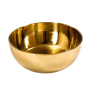 Bol de service à fruits en métal doré de qualité supérieure avec base en forme de bois de cerf, récipient de rangement décoratif pour la maison, la salle à manger et la cuisine, en vente - Product Image 4