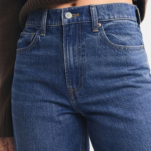 Jeans cargo en denim pour femmes de qualité supérieure, multi-poches, tendance, streetwear décontracté, vente en gros, fabricant OEM ODM - Product Image 3