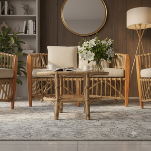 Modern Natural Rattan Eco-Friendly Waterproof Cushion Accent <b>Dining</b> Chair Handcrafted Minimalist Wicker <b>Armchair</b> Luxury Hotel - Product Image 5