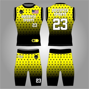 Maillot de football américain 7v7 pour jeunes, uniforme de compression léger et prêt pour le jeu, idéal pour le flag football - Product Image 1